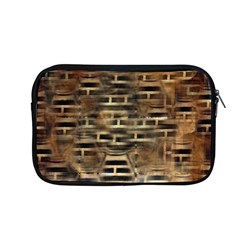 Textures Brown Wood Apple Macbook Pro 13  Zipper Case by anzea