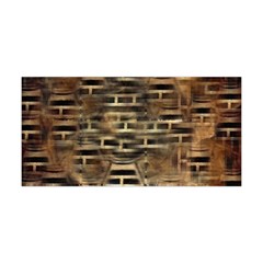 Textures Brown Wood Yoga Headband