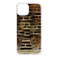 Textures Brown Wood Iphone 14 Tpu Uv Print Case by anzea