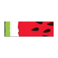 Watermelon Black Green Melon Red Sticker Bumper (100 Pack) by Cemarart