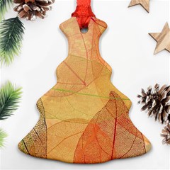 Leaves Patterns Colorful Leaf Pattern Ornament (christmas Tree) 