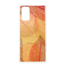 Leaves Patterns Colorful Leaf Pattern Samsung Galaxy Note 20 Tpu Uv Case by Cemarart