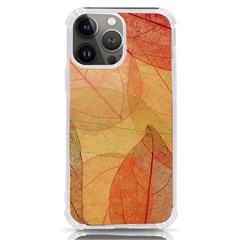 Leaves Patterns Colorful Leaf Pattern Iphone 13 Pro Max Tpu Uv Print Case by Cemarart