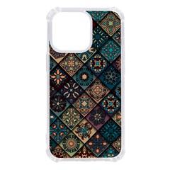 Flower Texture Background Colorful Pattern Iphone 13 Pro Tpu Uv Print Case by Cemarart