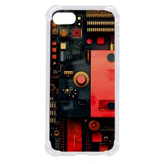 Tech Technology Pattern Iphone Se by Salmanaz77