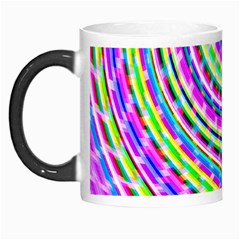 Neon Trippy Swirls Twirls Design Morph Mug by Salmanaz77