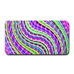 Neon Trippy Swirls Twirls Design Medium Bar Mat 16 x8.5  Bar Mat