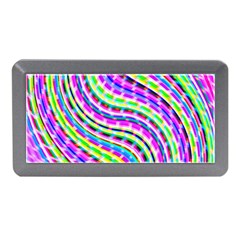 Neon Trippy Swirls Twirls Design Memory Card Reader (mini) by Salmanaz77