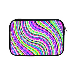 Neon Trippy Swirls Twirls Design Apple Ipad Mini Zipper Cases by Salmanaz77