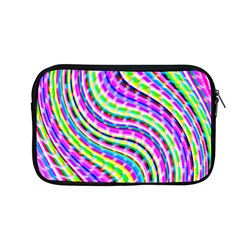 Neon Trippy Swirls Twirls Design Apple Macbook Pro 13  Zipper Case by Salmanaz77