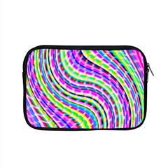 Neon Trippy Swirls Twirls Design Apple Macbook Pro 15  Zipper Case by Salmanaz77