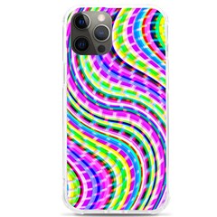 Neon Trippy Swirls Twirls Design Iphone 12 Pro Max Tpu Uv Print Case by Salmanaz77