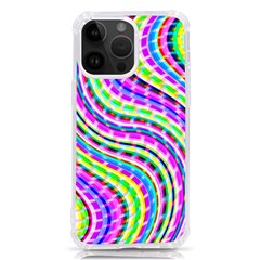 Neon Trippy Swirls Twirls Design Iphone 14 Pro Max Tpu Uv Print Case by Salmanaz77