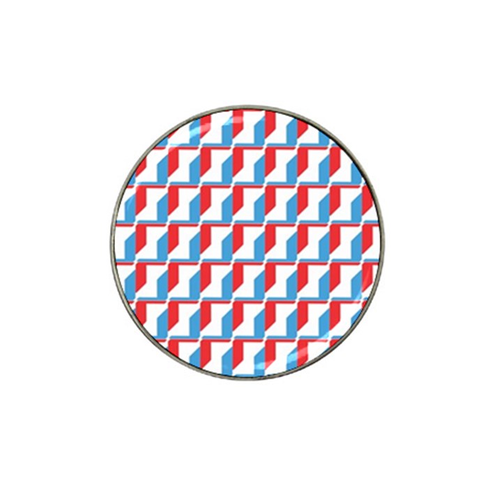 Fabric Geometric Pattern Background Hat Clip Ball Marker (10 pack)