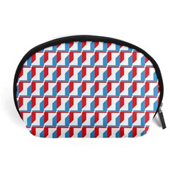 Fabric Geometric Pattern Background Accessory Pouch (large) by Salmanaz77