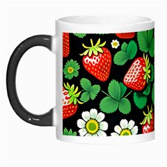 Strawberries Pattern Morph Mug by Salmanaz77