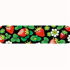 Strawberries Pattern Large Bar Mat by Salmanaz77