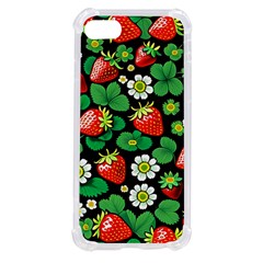 Strawberries Pattern Iphone Se by Salmanaz77