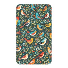 Birds Pattern Flowers Whimsical Memory Card Reader (Rectangular)