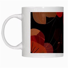 Flower Floral Flora Nature Pattern Background Backdrop White Mug by Salmanaz77