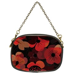 Flower Floral Flora Nature Pattern Background Backdrop Chain Purse (one Side) by Salmanaz77