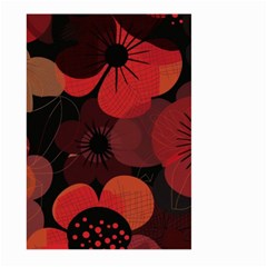 Flower Floral Flora Nature Pattern Background Backdrop Large Garden Flag (two Sides) by Salmanaz77