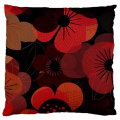 Flower Floral Flora Nature Pattern Background Backdrop Large Cushion Case (two Sides) by Salmanaz77