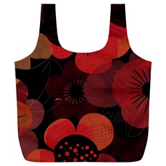 Flower Floral Flora Nature Pattern Background Backdrop Full Print Recycle Bag (xl) by Salmanaz77