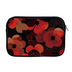 Flower Floral Flora Nature Pattern Background Backdrop Apple Macbook Pro 17  Zipper Case