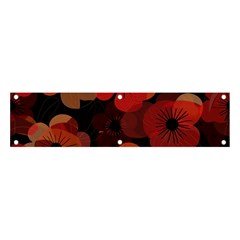 Flower Floral Flora Nature Pattern Background Backdrop Banner And Sign 4  X 1  by Salmanaz77