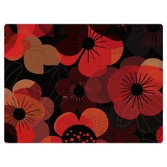 Flower Floral Flora Nature Pattern Background Backdrop Two Sides Premium Plush Fleece Blanket (baby Size) by Salmanaz77