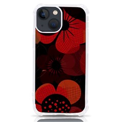 Flower Floral Flora Nature Pattern Background Backdrop Iphone 13 Mini Tpu Uv Print Case by Salmanaz77