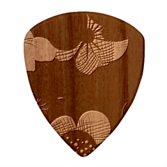 Flower Floral Flora Nature Pattern Background Backdrop Wood Guitar Pick (set Of 10) by Salmanaz77