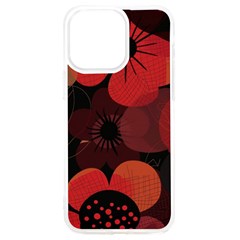 Flower Floral Flora Nature Pattern Background Backdrop Iphone 15 Pro Max Tpu Uv Print Case by Salmanaz77