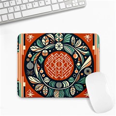 Wreath Deco Christmas Small Mousepad by Salmanaz77