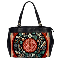 Wreath Deco Christmas Oversize Office Handbag by Salmanaz77