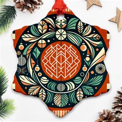 Wreath Deco Christmas Ornament (snowflake)