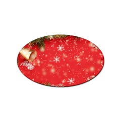 Christmas Ornament Sticker Oval (100 Pack) by Salmanaz77