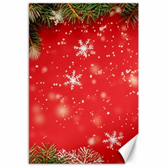 Christmas Ornament Canvas 12  X 18  by Salmanaz77