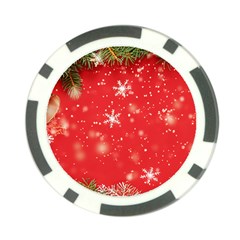 Christmas Ornament Poker Chip Card Guard by Salmanaz77