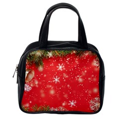 Christmas Ornament Classic Handbag (one Side) by Salmanaz77