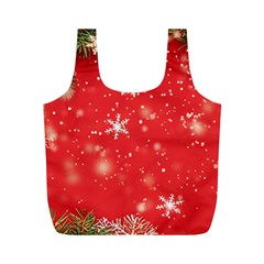 Christmas Ornament Full Print Recycle Bag (m) by Salmanaz77