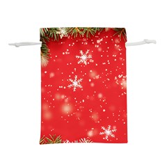 Christmas Ornament Lightweight Drawstring Pouch (m) by Salmanaz77