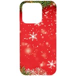 Christmas Ornament iPhone 15 Pro Black UV Print PC Hardshell Case Front