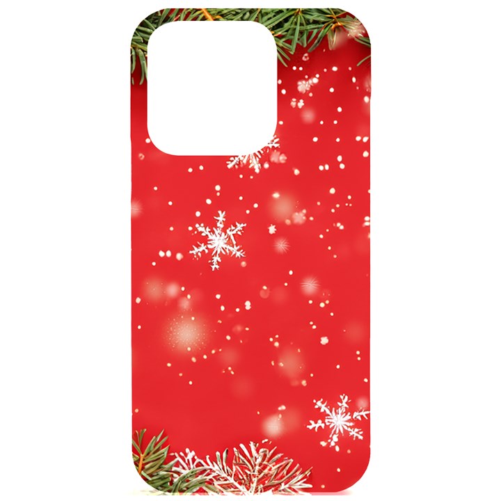 Christmas Ornament iPhone 15 Pro Black UV Print PC Hardshell Case