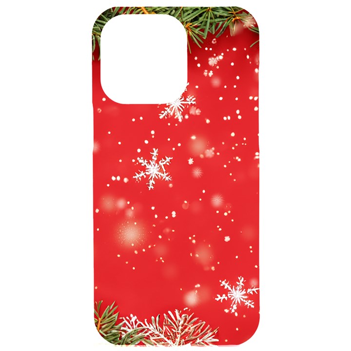 Christmas Ornament iPhone 15 Pro Max Black UV Print PC Hardshell Case