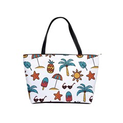 Summer Pineapple Fruit Tropical Classic Shoulder Handbag by Paksenen