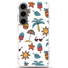 Summer Pineapple Fruit Tropical Samsung Galaxy S24 Ultra 6 9 Inch Tpu Uv Case by Paksenen