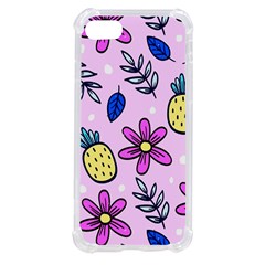 Flowers Petals Pineapples Fruit Iphone Se by Paksenen