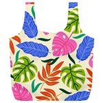 Tropical Sheets Summer Beach Full Print Recycle Bag (XXL) Front